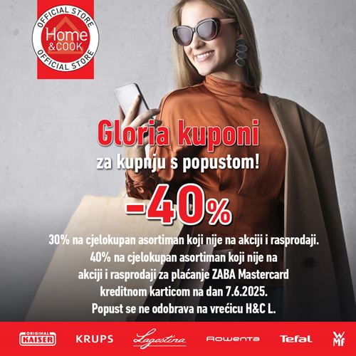 Gloria kuponi u Home&Cook